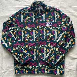 Vintage Fila Fleece Zip-Up